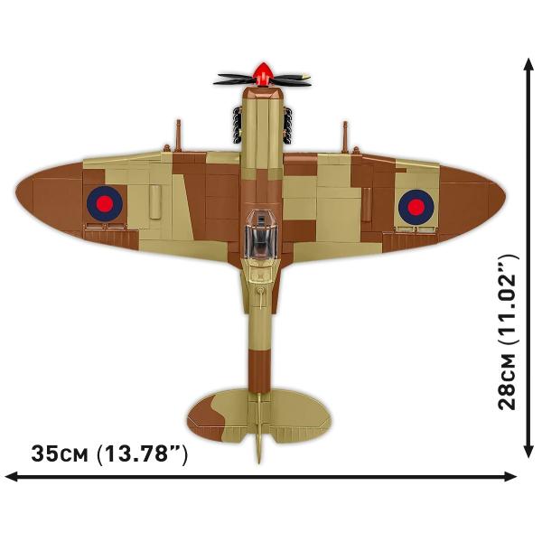 Cobi II WW Supermarine Spitfire Mk. IXe, 1:32, 352 k, 1 f (obrázek 7)
