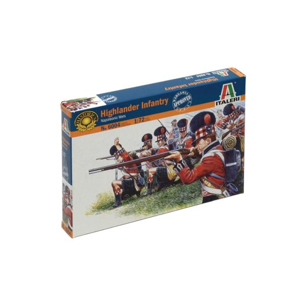 Model Kit figurky 6004 - Napoli. WARS: HIGHLANDER Infantry (1815) (1:72)