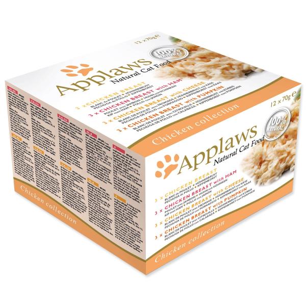 Pollo Applaws in scatola Multi 12x70g