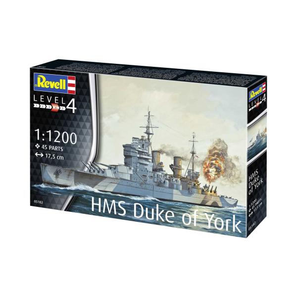 Plastic ModelKit loď 05182 - HMS Duke of York (1:1200) (obrázek 11)