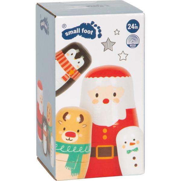 small foot Matrioška Vánoční edice (obrázek 7)