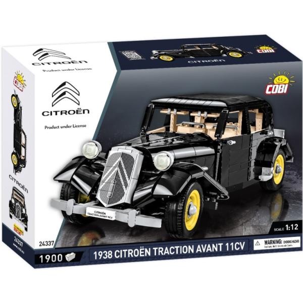 Cobi 1938 Citroen Traction Avant 11 CV, 1:12, 1900 k