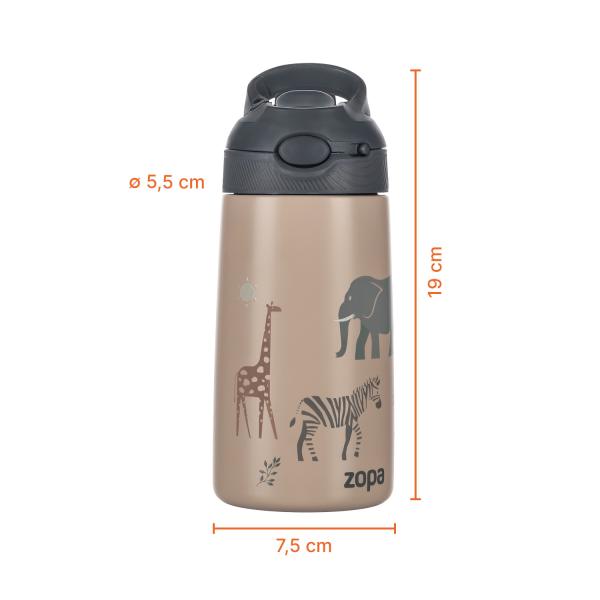 Termoska na pití Sport 400 ml, Dino