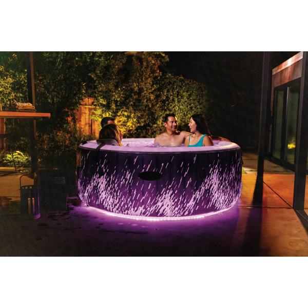 Intex 28494NP Nafukovací vířivka Glow Deluxe Bubble pro 4 osoby (obrázek 3)