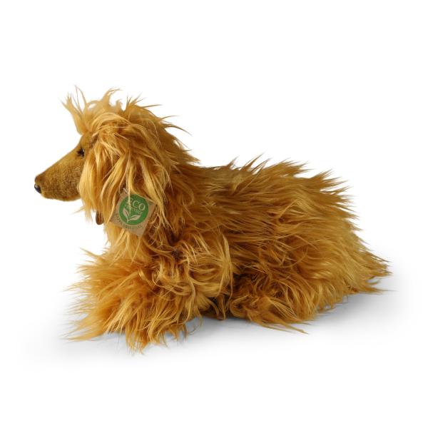 Plyšový pes afghánský chrt 32 cm ECO-FRIENDLY (obrázek 3)