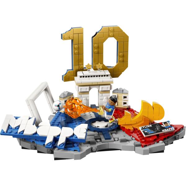 LEGO® Editions 43013 Kylian Mbappé – Hvězdné momenty fotbalu