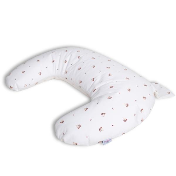 BABYMATEX Vankúš na dojčenie polohovací miniRelax Jersey 150cm Medvedík