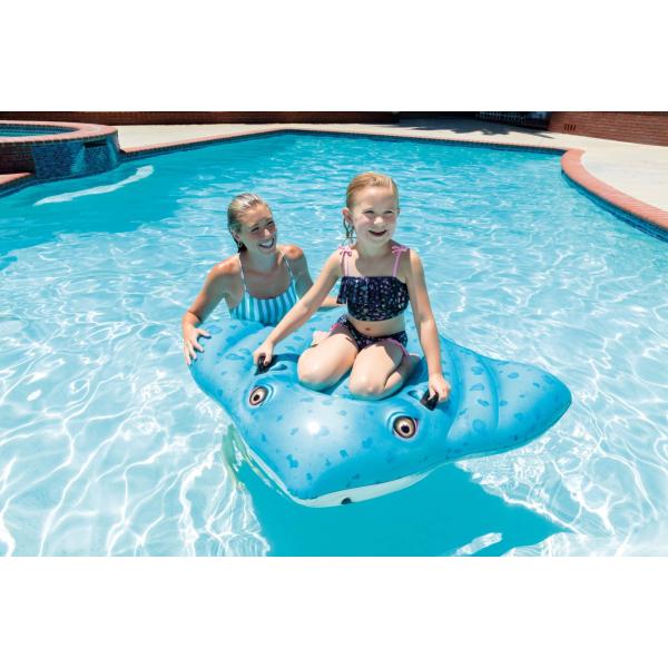 INTEX 57576 Nafukovací ráj modrá 185 x 145 cm (obrázek 4)