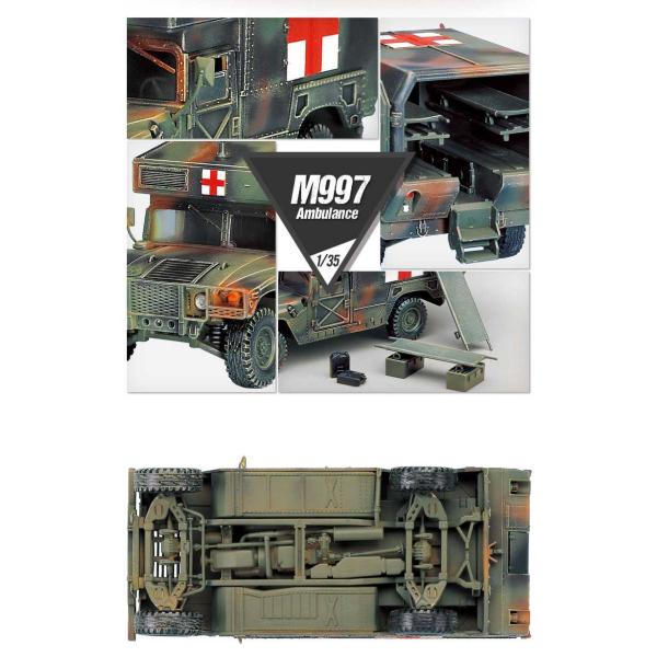 Model Kit military 13243 – M997 MAXI AMBULANCE (1:35)