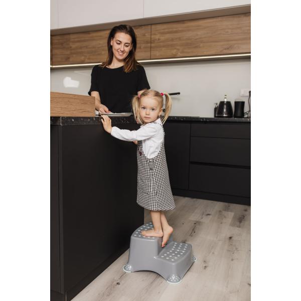 Dvoustupínek k WC/umyvadlu "Racer", Grey/Mint (obrázek 5)
