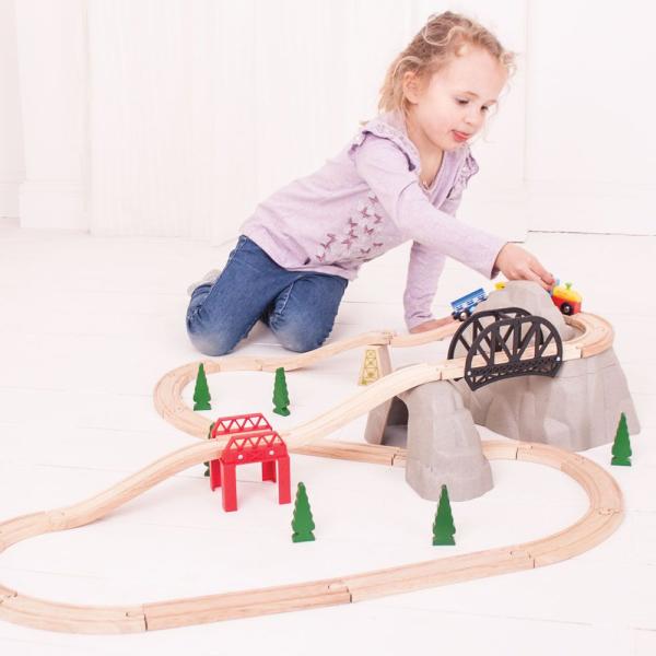 Bigjigs Rail Set vysokohorská dráha (obrázek 4)