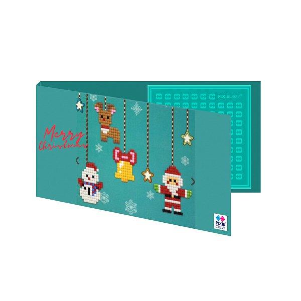 PIXIE CREW pohlednice a přání s dárkem uvnitř – Vánoce