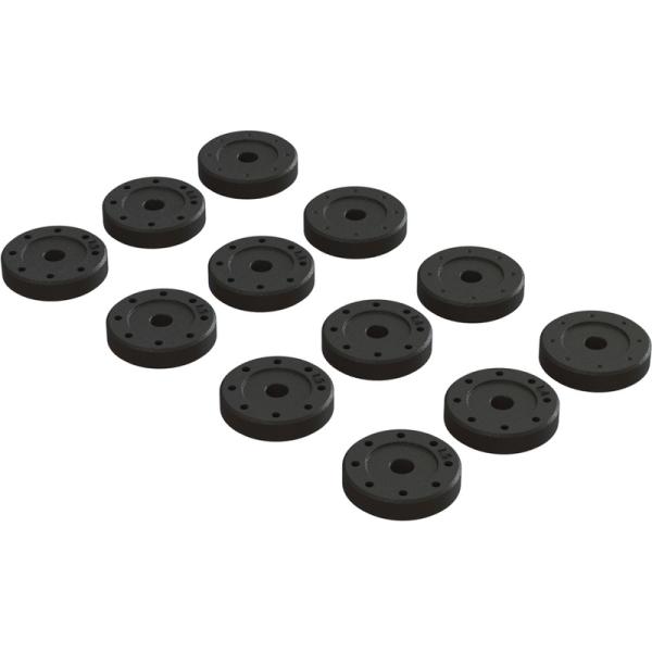 Set pistone ammortizzatore Arrma: 1,4 mm (8), 1,5 mm (8), zero (4)