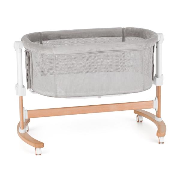 PETITE&MARS Postýlka dětská polohovatelná s funkcí kolébky Glory 2v1 Mocha Beige (obrázek 5)