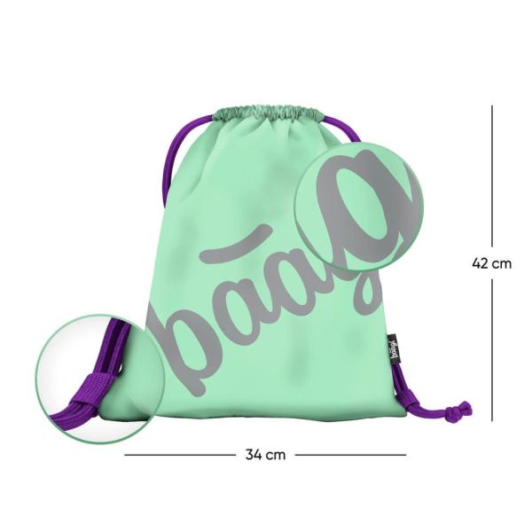 BAAGL Taška Skate Mäta