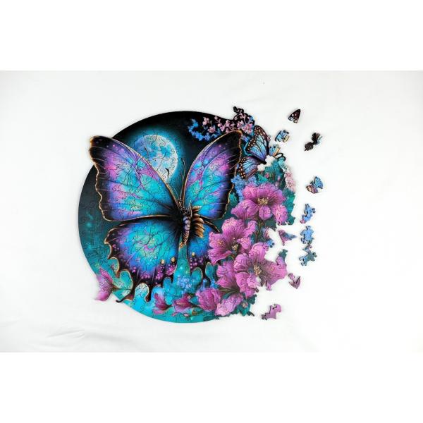 EscapeWelt Dřevěné puzzle Motýl 500 dílků (obrázek 4)