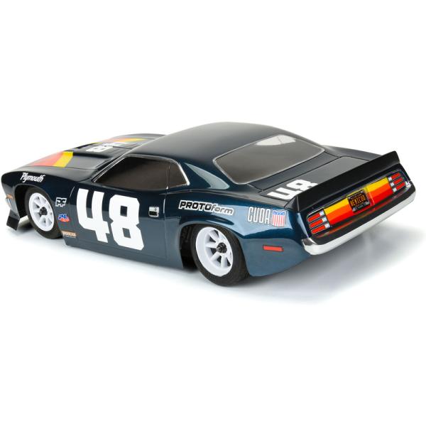 PROTOform karosérie 1:10 1970 Plymouth Barracuda (obrázek 4)
