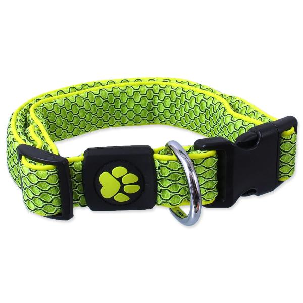 Obojek Active Dog Mellow S limetka 2,5x28-40cm