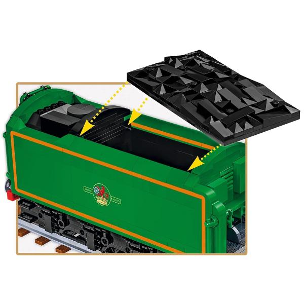 Cobi Flying Scotsman, britská parní lokomotiva 1:35, 2700 k, 2 f (obrázek 4)