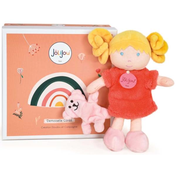 Doudou Jolijou BáBika Miss Coral 21 Cm-image