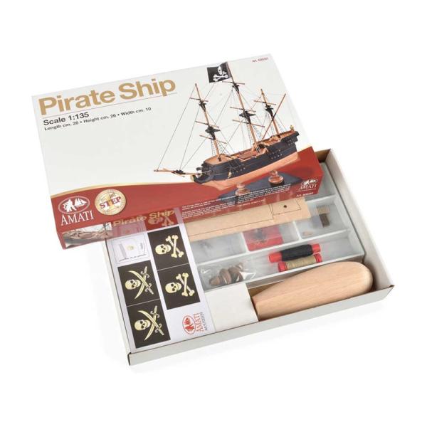AMATI Pirátská loď 1:135 First step kit (obrázek 8)