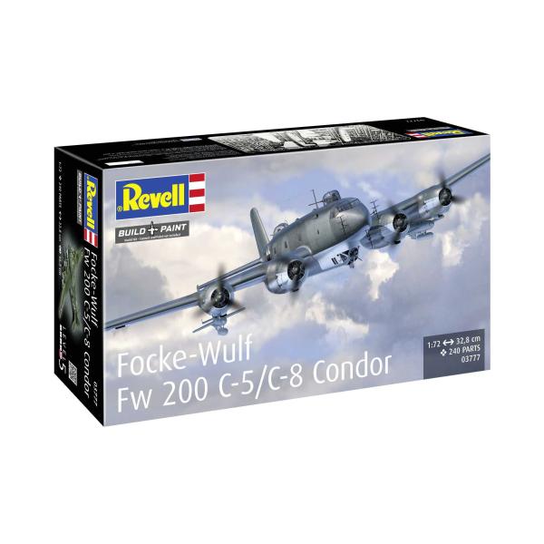 Plastic ModelKit letadlo 03777 - Focke-Wulf Fw 200 C-5/C-8 Condor (1:72)