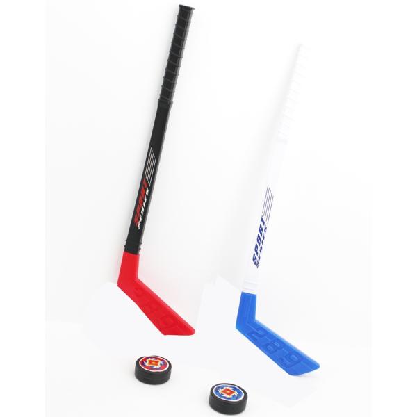 Hokejky s pukem 2 ks