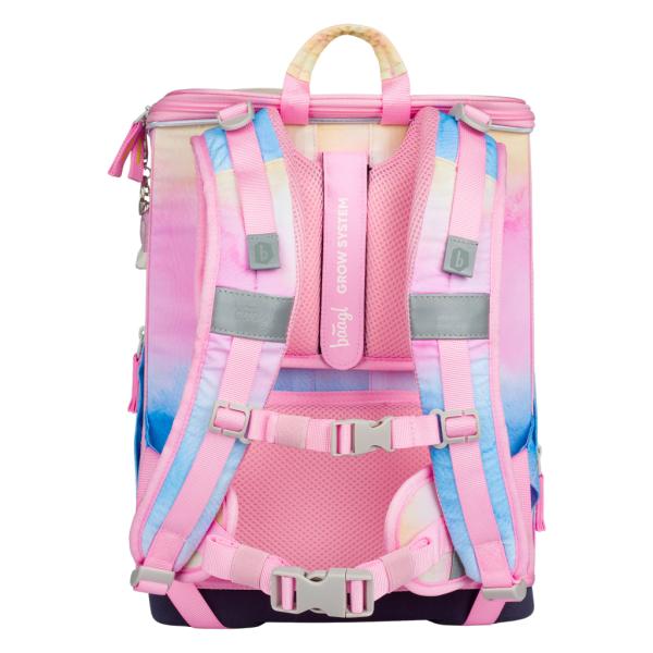 BAAGL Školní aktovka Zippy Plus Rainbow Unicorn