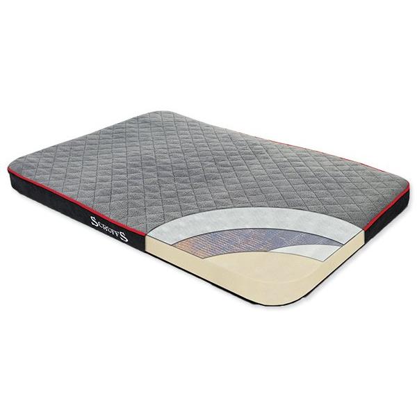 Pelíšek Scruffs Expedition Box Bed Storm Grey M 60x50cm