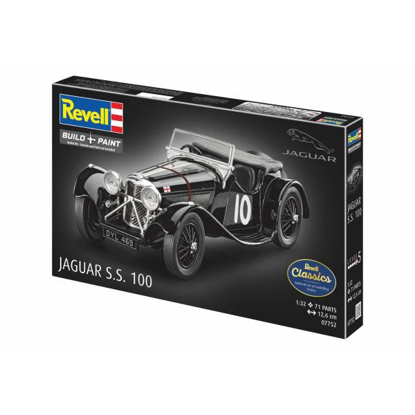 Plastic ModelKit auto 07752 - Jaguar SS 100 (1:32) (obrázek 11)