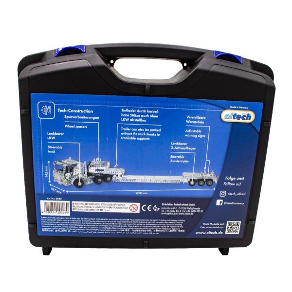 EITECH stavebnice Kamion s přívěsem 2180 dílků