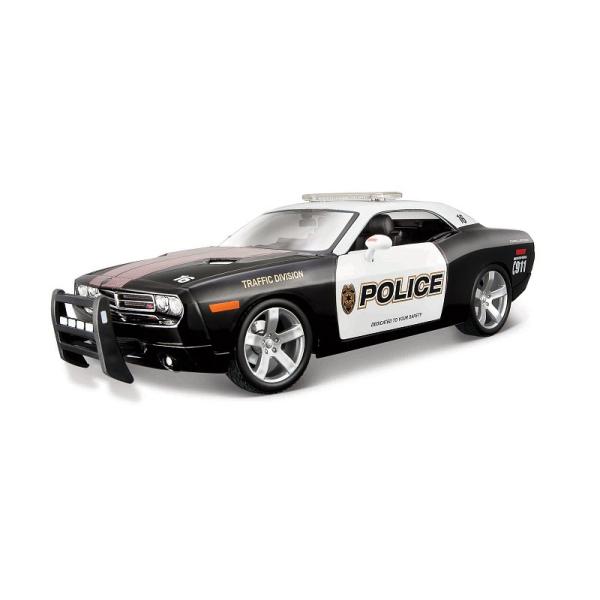 Maisto - Special Edition - 2006 Dodge Challenger Concept, čierno-biela, 1:18