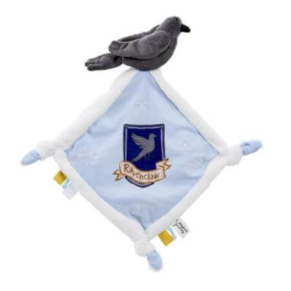 Rainbow Designs - Coperta Per Neonati Harry Potter Ravenclaw - Morbido Comforter In Peluche Con Corvo E Emblema - Coperta Per Neonati Con Angoli Annodati E Etichette Tattili-image