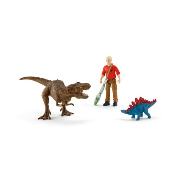 Schleich Útok Tyranosaura Rexe