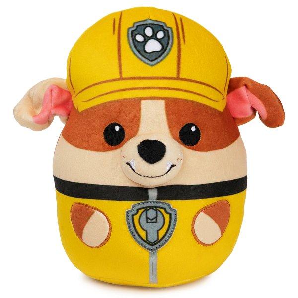 SpinMaster PAW PATROL Peluche Rubble, cojín, 20 cm