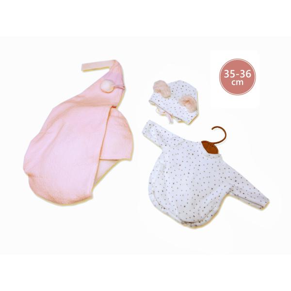 Llorens M635-66 oblečení pro panenku NEW BORN velikosti 35-36 cm