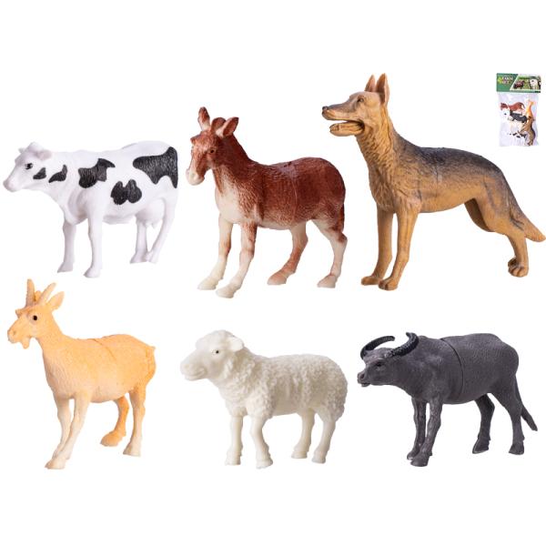 Zvířátka domácí 11-14cm 6ks