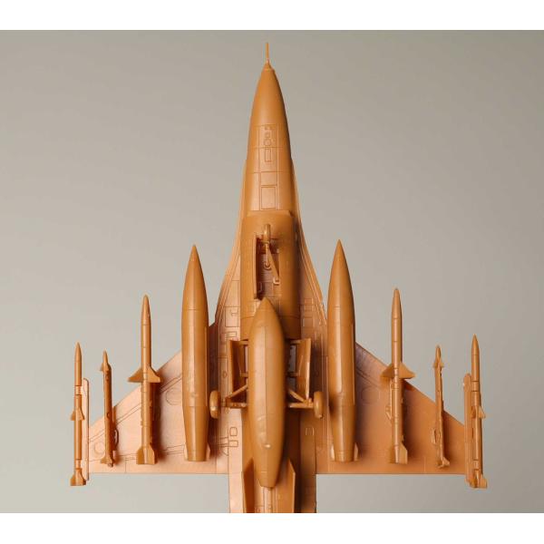 Model Kit letadlo 7435 – F-16 U.S. Fighter (1:144)