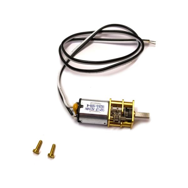 Krick Motor Micro con cambio 1000:1 6V