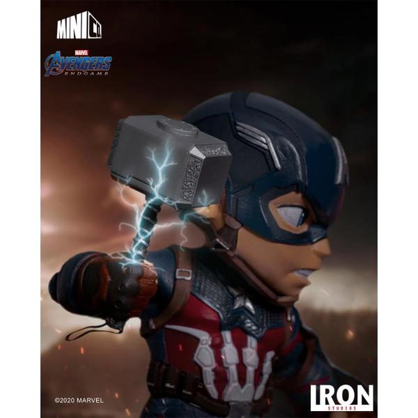Iron Studios & Minico Avengers: Endgame - Captain America Figurka (obrázek 4)