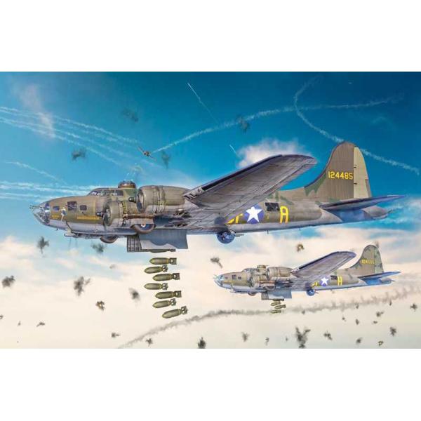 Model Kit letadlo 1487 – B-17F Flying Fortress (1:72)