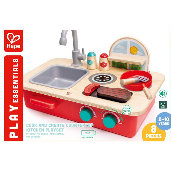 Hape Mini kuchyňka pro malé šéfkuchaře (obrázek 6)