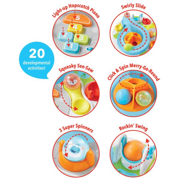 SKIP HOP Stolek aktivní Explore & More Let 'Roll 6 m + (obrázek 11)