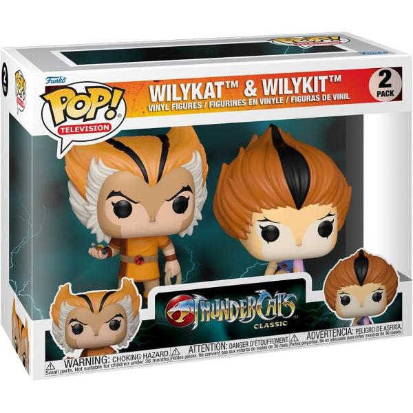 Funko POP! 2-Pack TV: Thundercats - Wilykat & Wilykit (obrázek 3)
