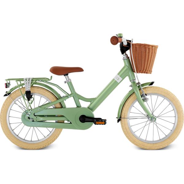 PUKY Detský bicykel 18" Classic, retro green