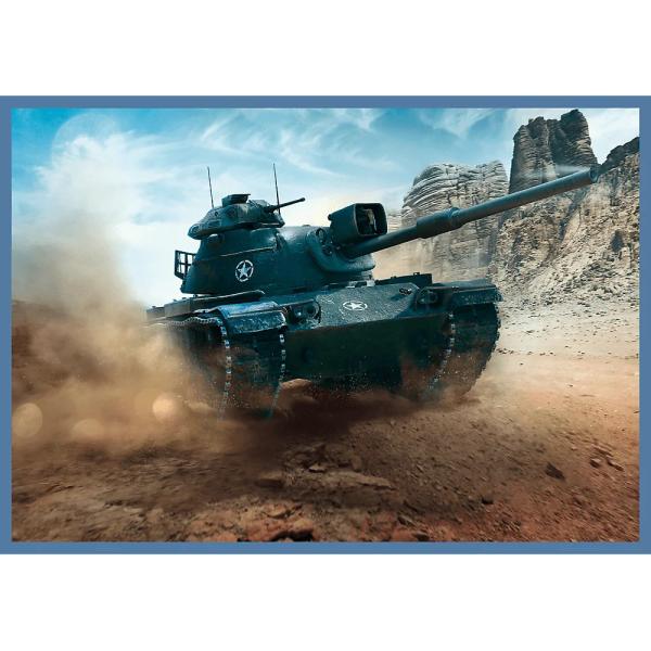 Trefl Puzzle 4×250 – World of Tanks