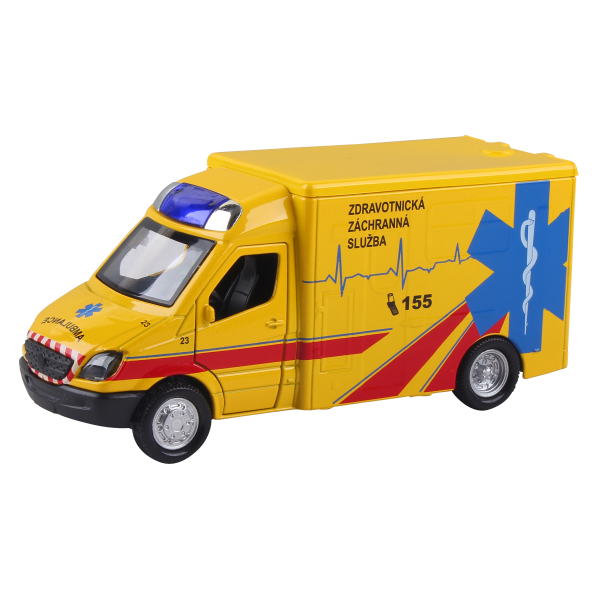 Záchranáři 1:36 Ambulance ZZS Mercedes-Benz