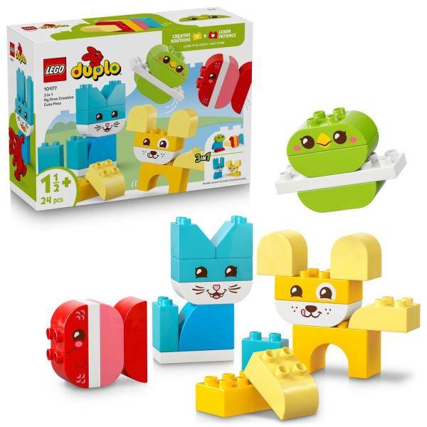 LEGO® DUPLO® 10477 Креативни сладки домашни любимци 3 в 1