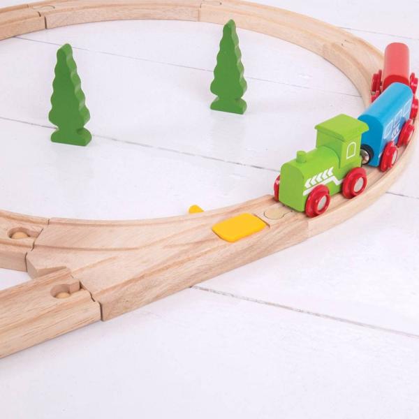 Bigjigs Rail Přehazovací výhybka 2 ks (obrázek 4)