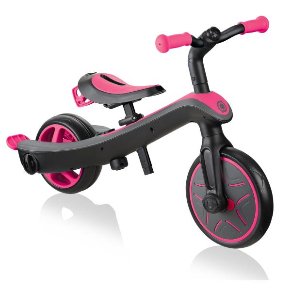 Globber Dětská Tříkolka 4v1 – Fuchsie Růžová